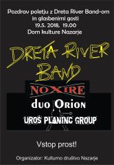 Vabilo - Pozdrav poletju z Dreta River Band